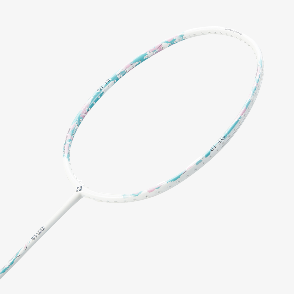 Kumpoo QF 10 Badminton Racket (White/Green) (126)