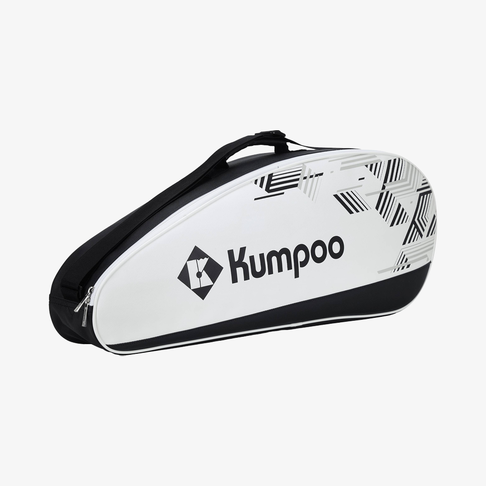 Kumpoo Racket Bag 3pc KB-631 (Black/White)