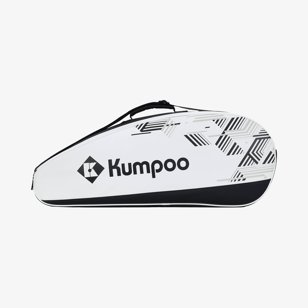 Kumpoo Racket Bag 3pc KB-631 (Black/White)