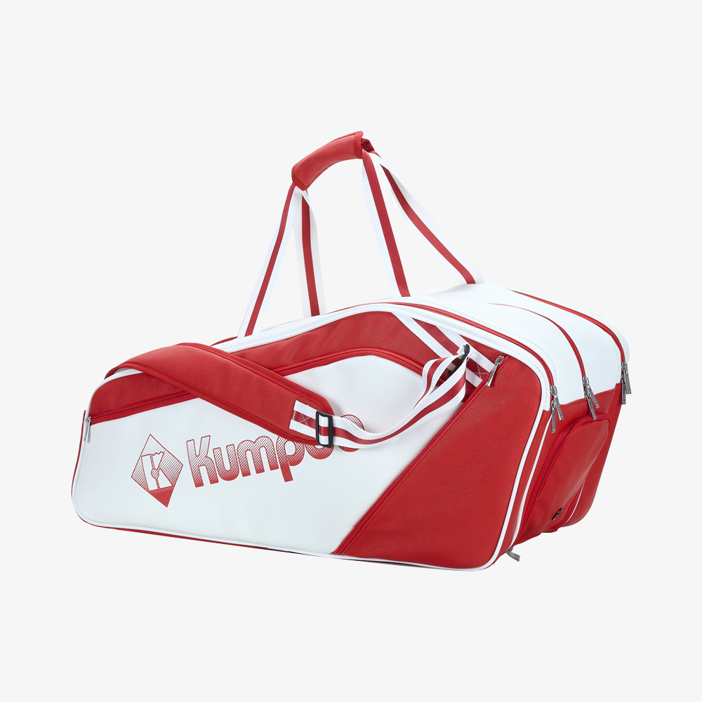 Kumpoo Racket Bag KB-691 (White/Red)