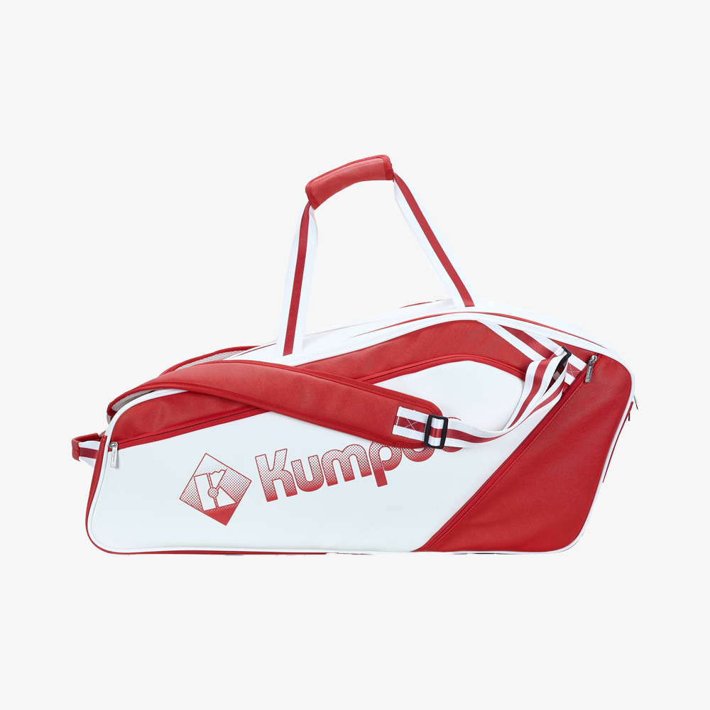 Kumpoo Racket Bag KB-691 (White/Red)