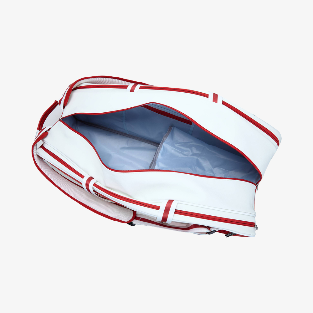 Kumpoo Racket Bag KB-691 (White/Red)