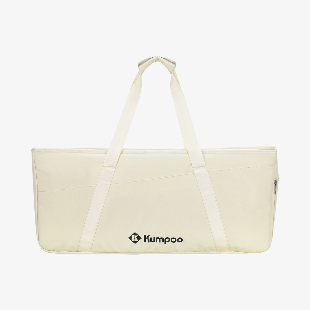 Kumpoo Rectangular Racket Bag KB-634 (Off White/Black)
