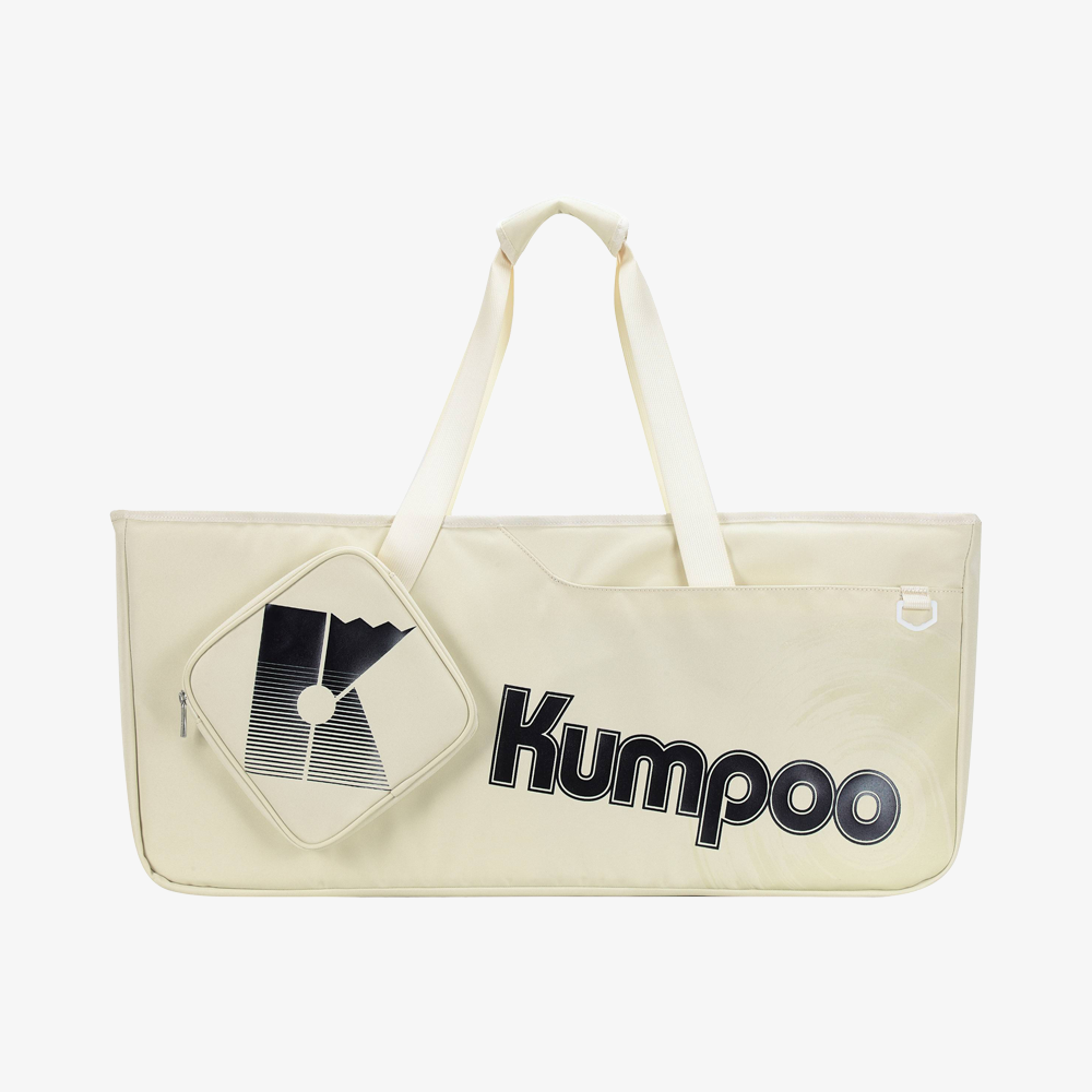 Kumpoo Rectangular Racket Bag KB-634 (Off White/Black)