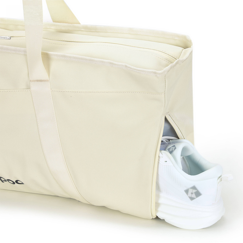 Kumpoo Rectangular Racket Bag KB-634 (Off White/Black)