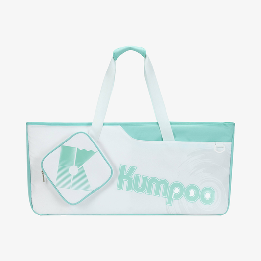 Kumpoo Rectangular Racket Bag KB-634 (White/Blue)
