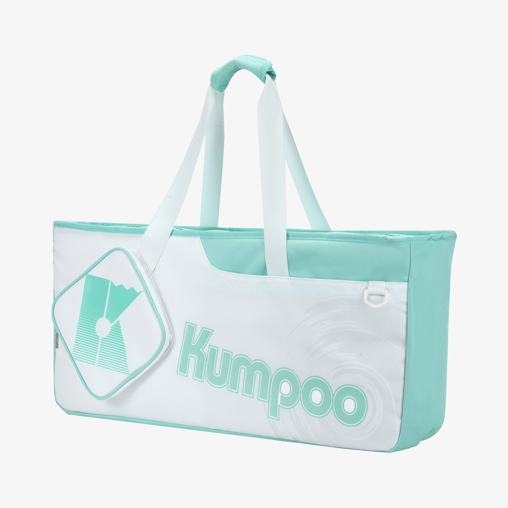 Kumpoo Rectangular Racket Bag KB-634 (White/Blue)