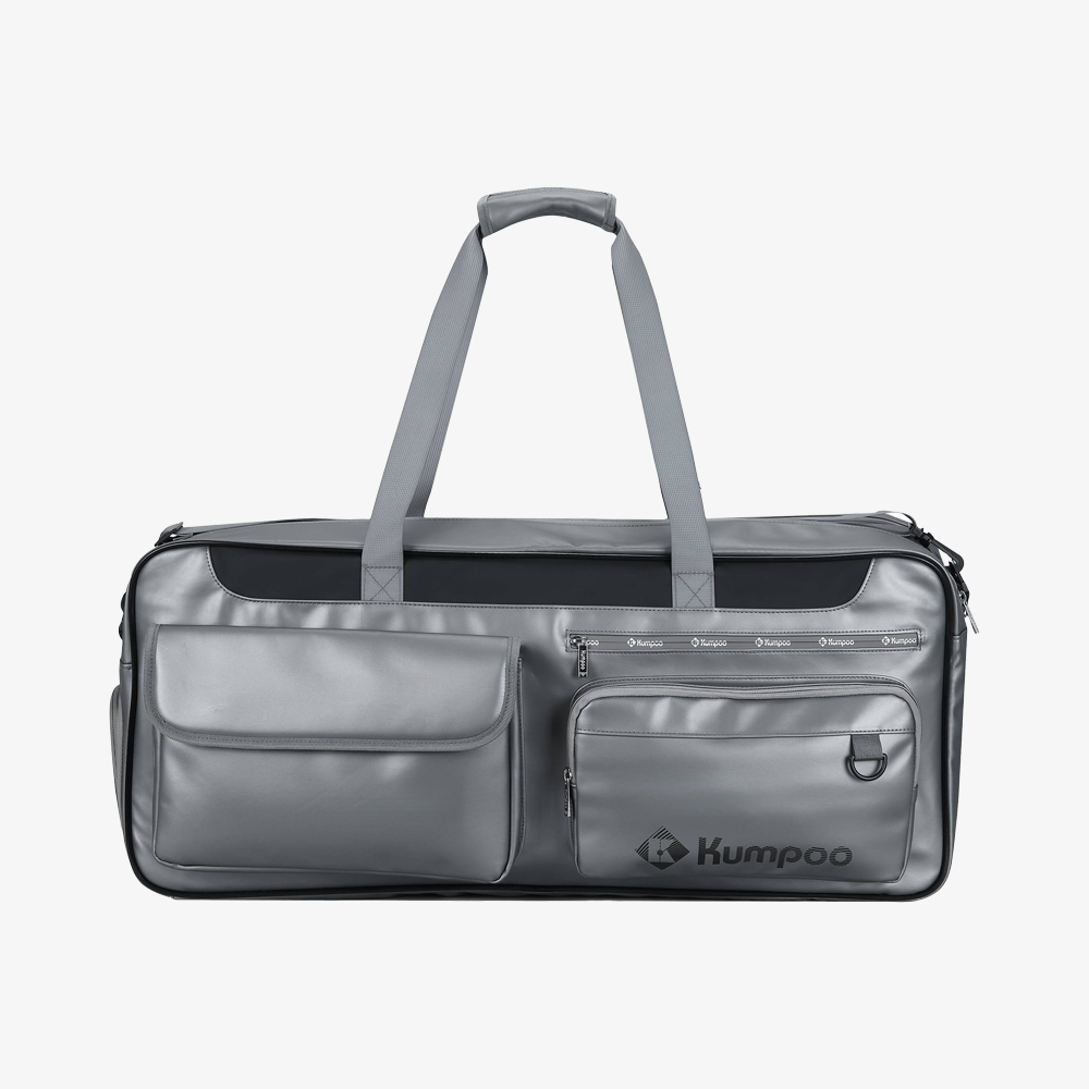 Kumpoo Rectangular Racket Bag KB-663 (Silver/Gray)
