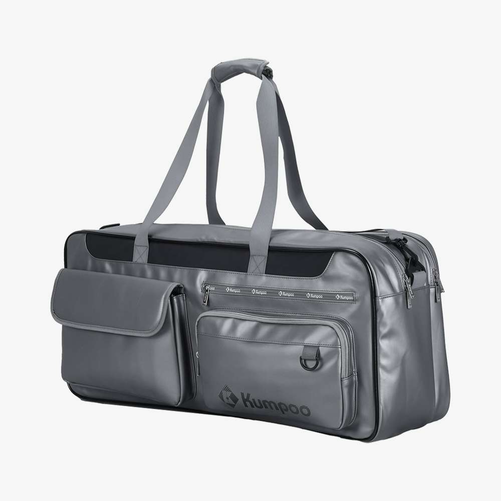 Kumpoo Rectangular Racket Bag KB-663 (Silver/Gray)