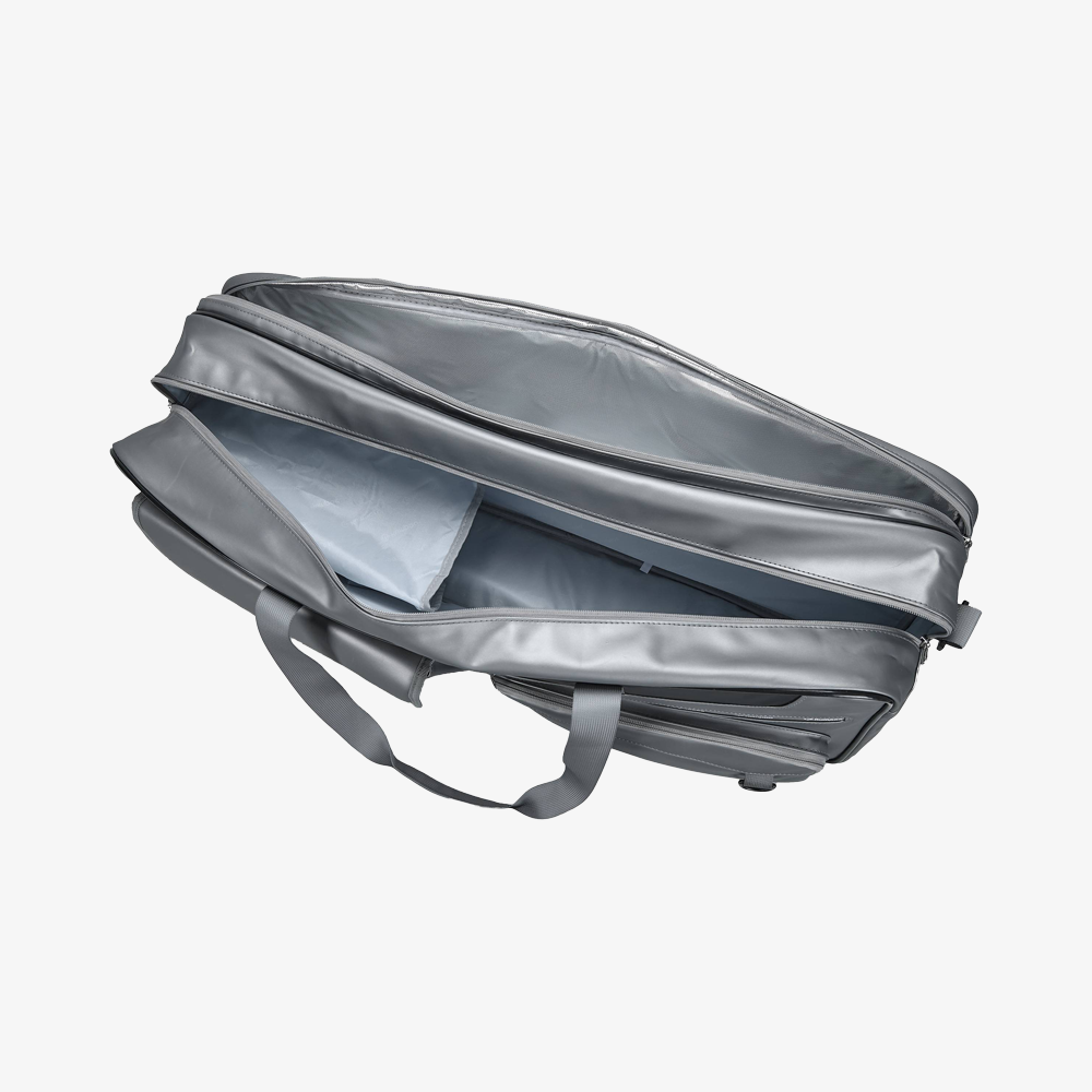 Kumpoo Rectangular Racket Bag KB-663 (Silver/Gray)