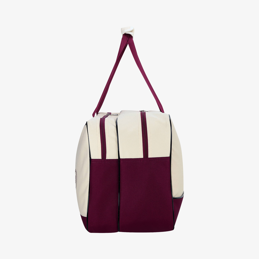 Kumpoo Rectangular Racket Bag KB-664 (Off White/Red)