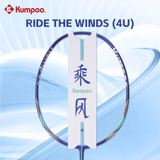 Kumpoo Ride The Wind S Badminton Racket (Blue) (294)