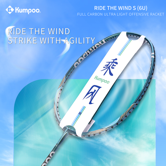 Kumpoo Ride The Wind S Badminton Racket (Green) (300)