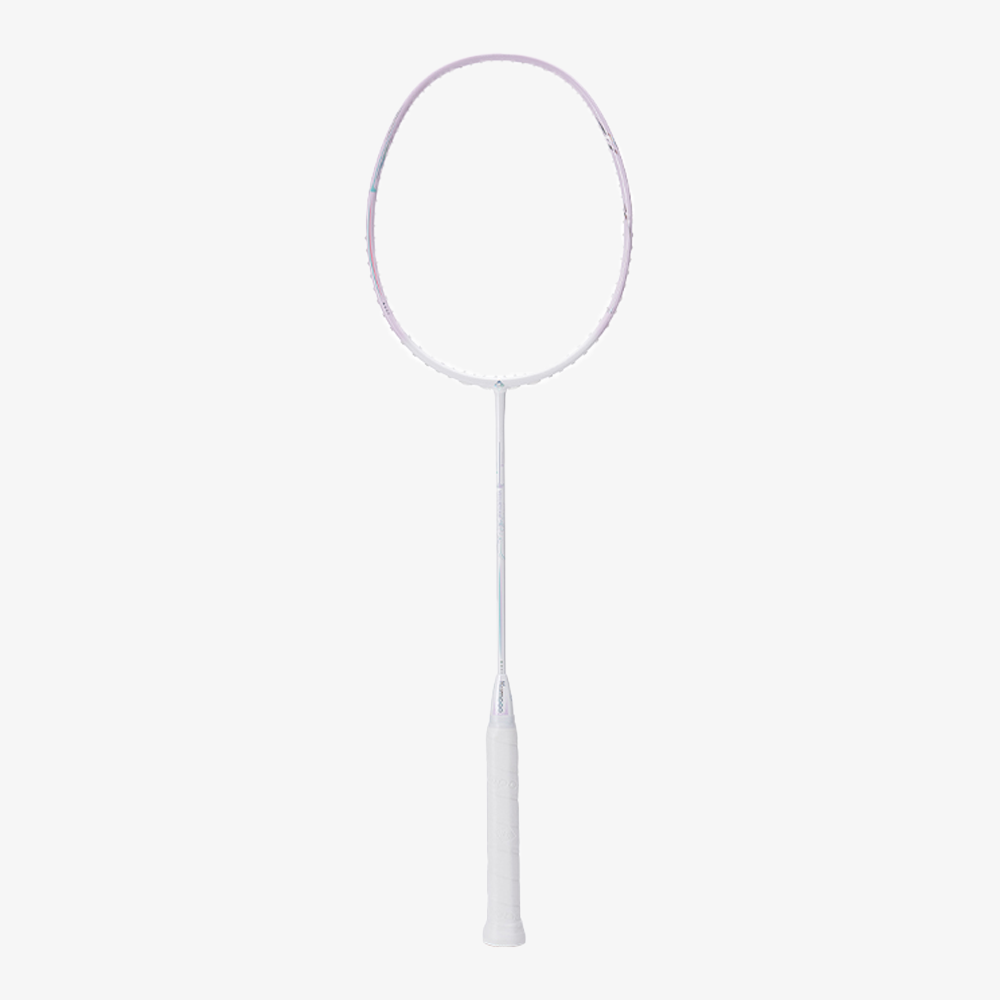Kumpoo Veluriyam Badminton Racket (White/Pink) (122)