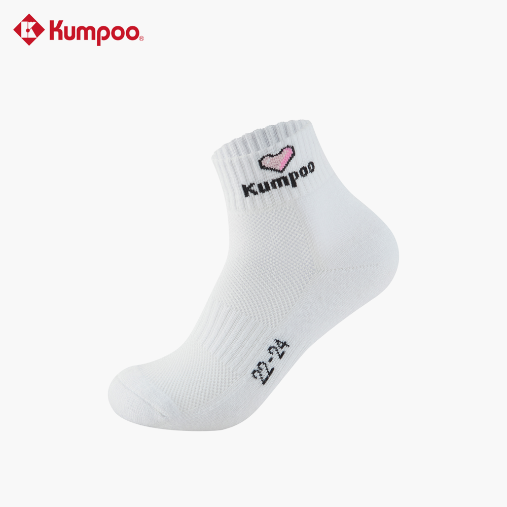 Kumpoo Women's Socks KSO-602W (White)