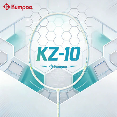 Kumpoo KZ-10 Badminton Racket (White)