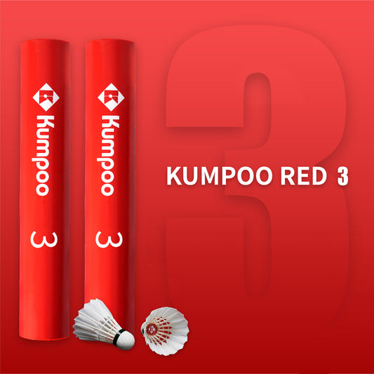 Kumpoo Red 3 Shuttlecock