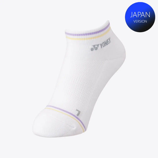 Yonex Women's Sports Low Cut Socks 29181WLVS (White/Lavender) 