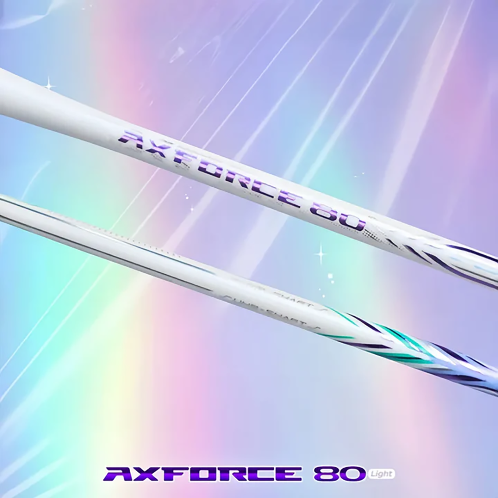 Li-Ning Axforce 80 Light (Pearl White/Flower Blue) – JoyBadminton Li-Ning Axforce 80 Light (Pearl White/Flower Blue) – JoyBadminton