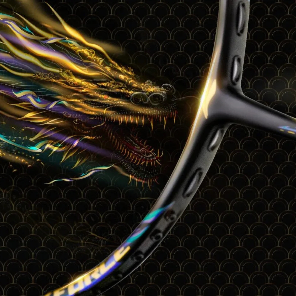 Li-Ning AxForce 100 Qilin (Gold/Blue/Black) – JoyBadminton Li-Ning AxForce 100 Qilin (Gold/Blue/Black) – JoyBadminton
