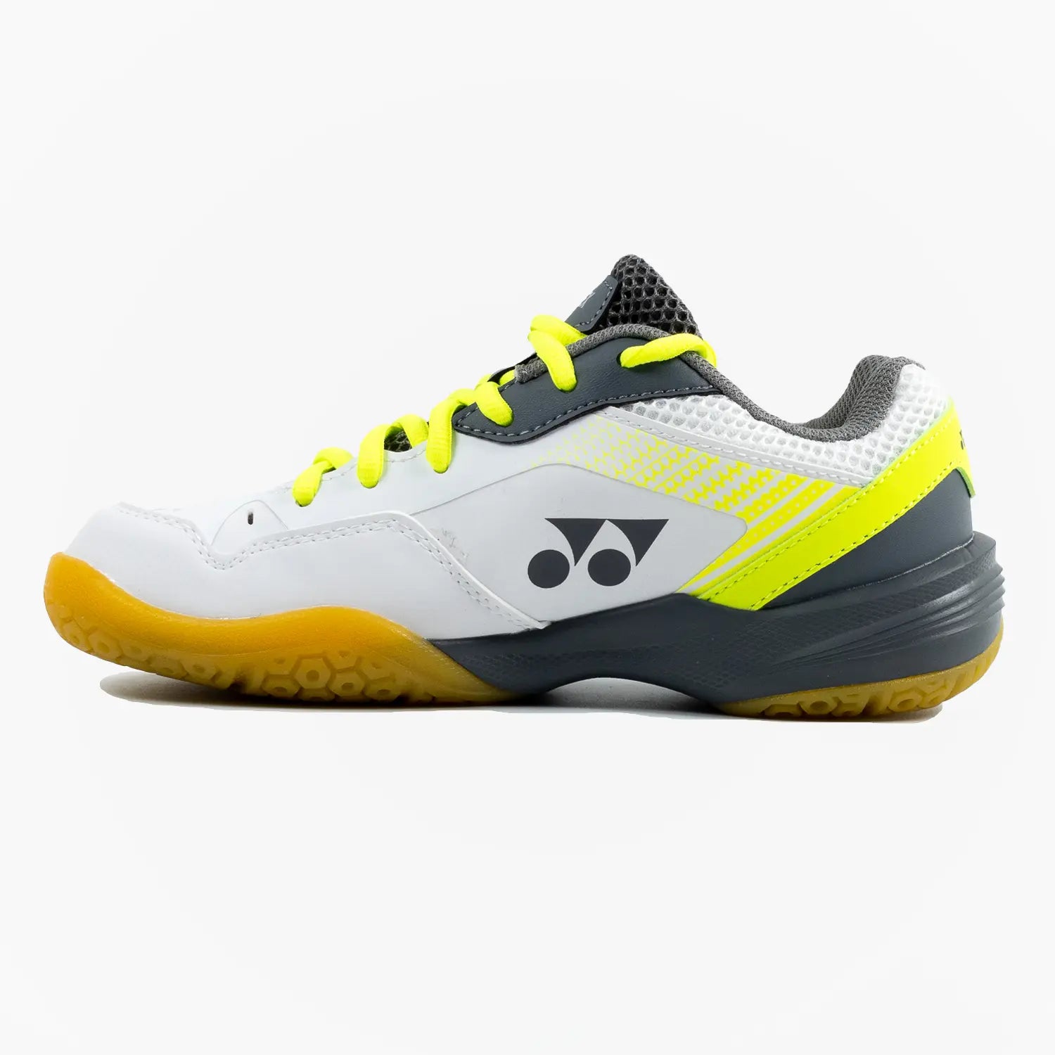 Yonex Power Cushion 65 Junior (White/Lime) JoyBadminton
