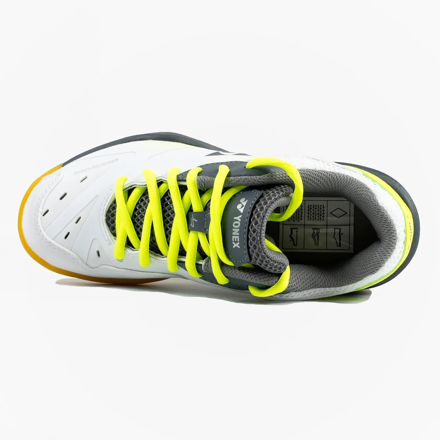 Yonex Power Cushion 65 Junior (White/Lime) 