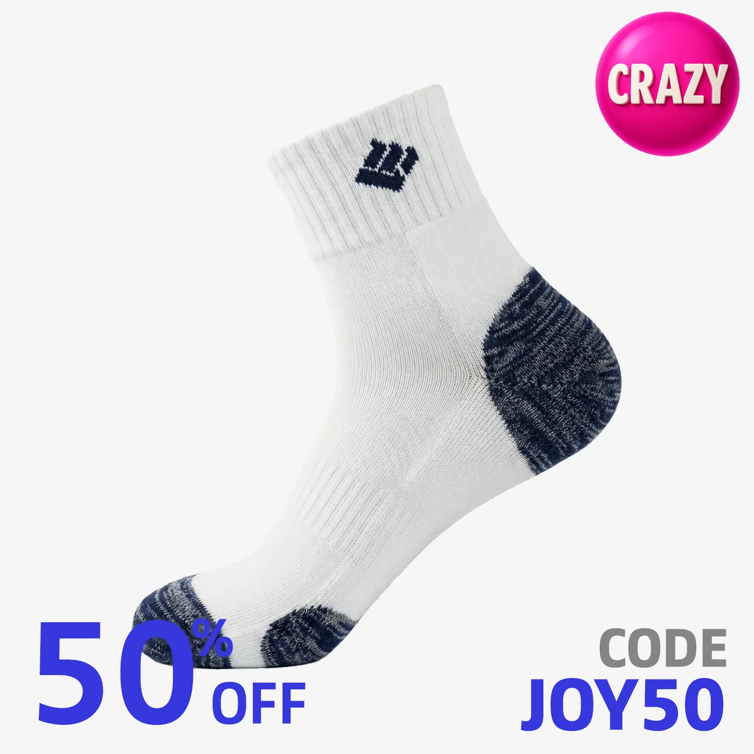 LingMei Men's Socks AS501 (Blue)