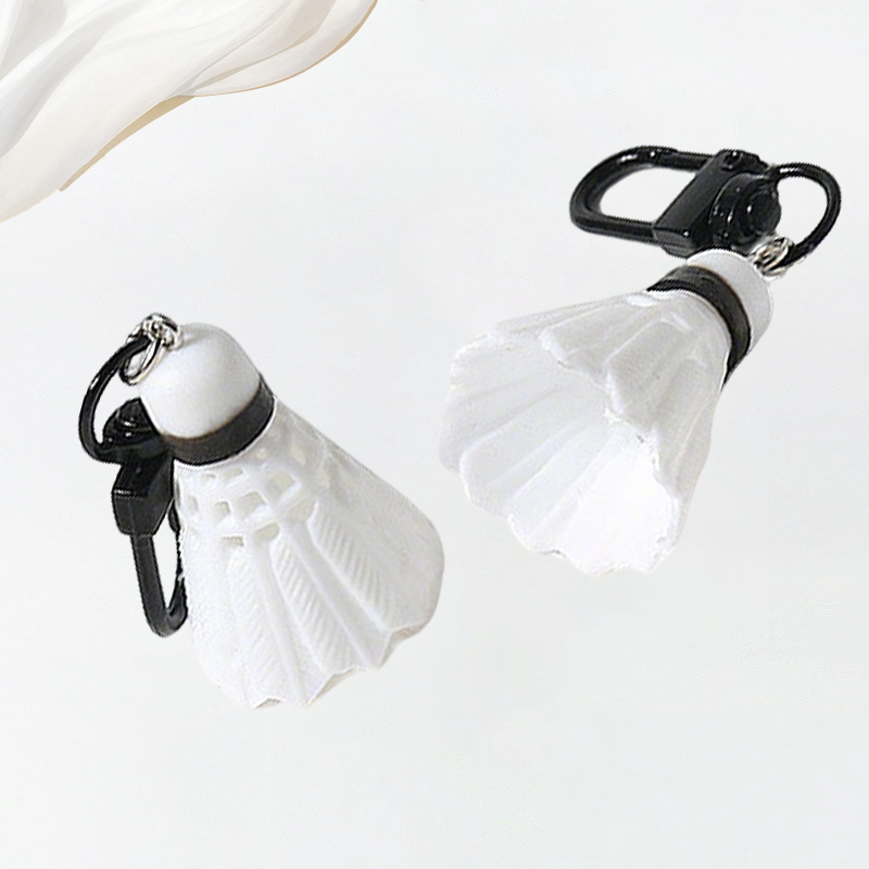 Mini Badminton Shuttlecock Bag Charm (1pc)
