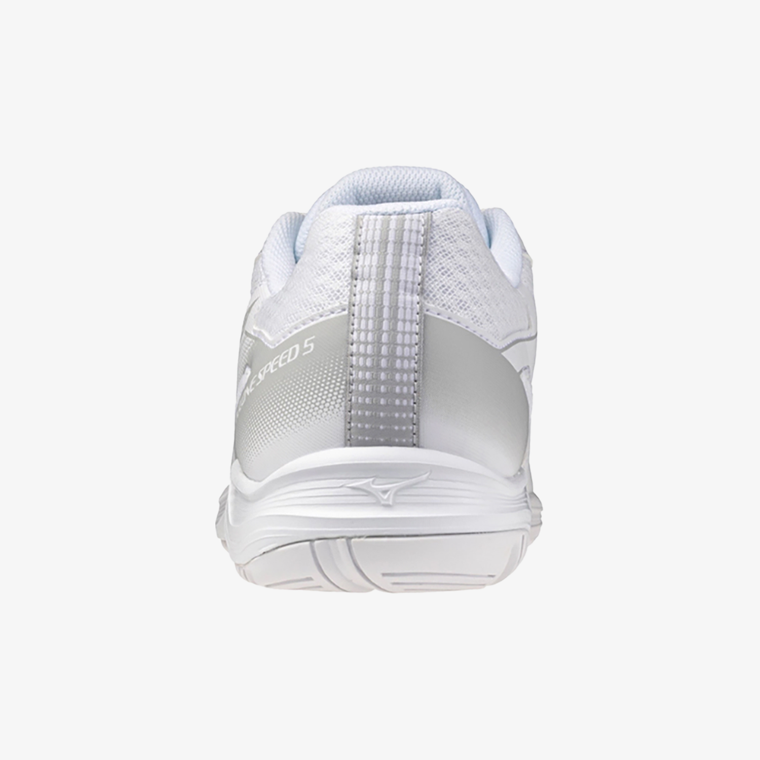 Mizuno Cyclone Speed 5 Wide Court Shoe (White/Silver)