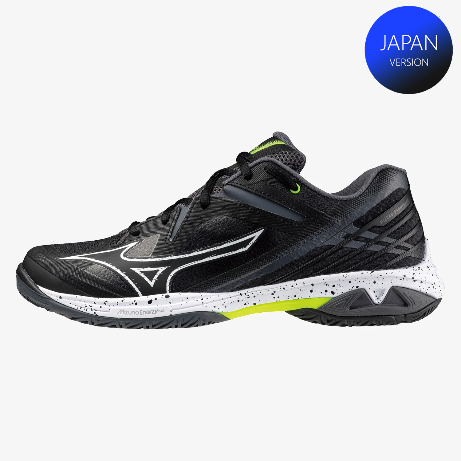 Mizuno Wave Claw 3 Wide (Black) - JoyBadminton Mizuno Wave Claw 3 Wide (Black) - JoyBadminton