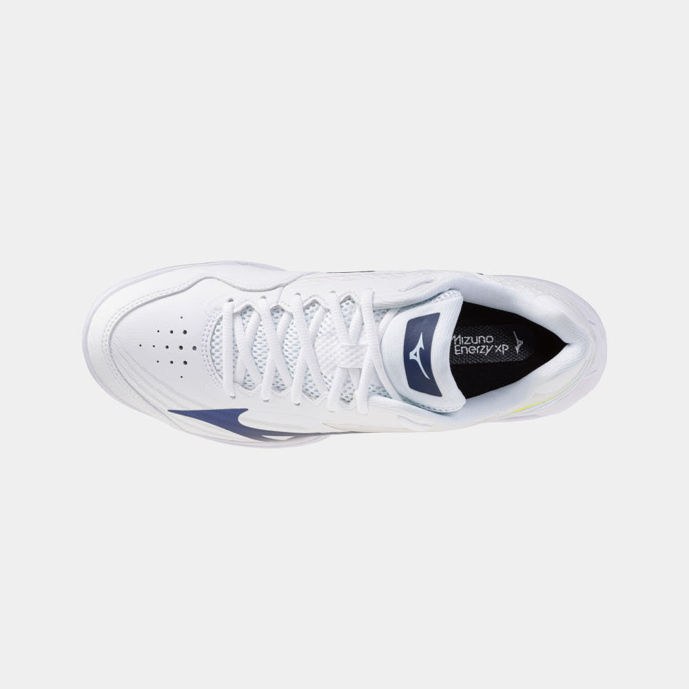 Mizuno Wave Claw 4 Wide Shoe (White/Blue)