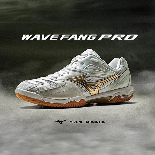 Mizuno Wave Fang Pro (White/Gold)-PRE-ORDER