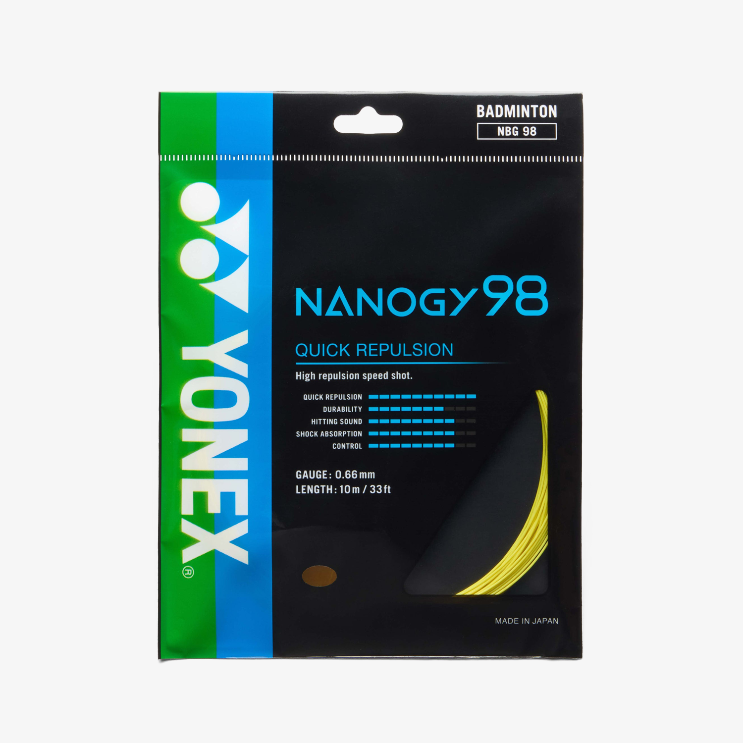 Yonex Nanogy 98 10m Badminton String (4 Colors)