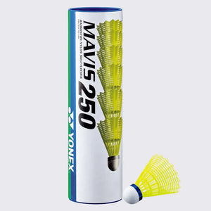 Yonex Mavis 250 / Yellow/ Medium Speed / Nylon Shuttlecocks - JoyBadminton