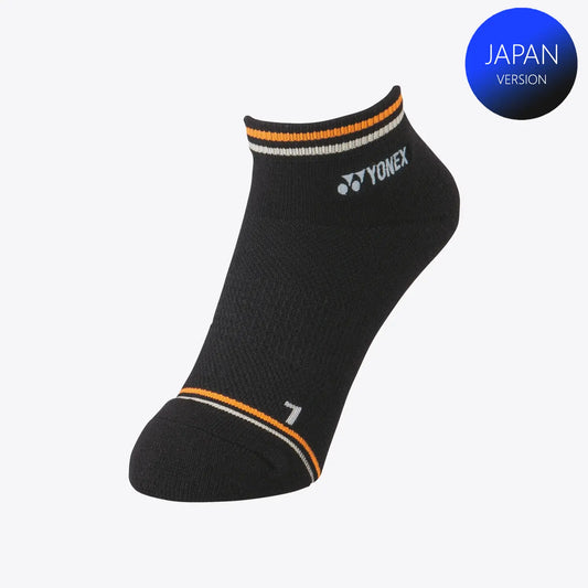 Yonex Women's Sports Low Cut Socks 29181BKOS (Black/Orange) 