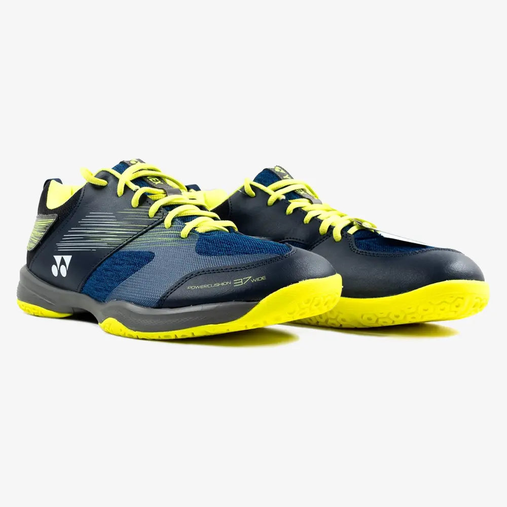 Power Cushion 37 Wide (Navy/Yellow) Front View