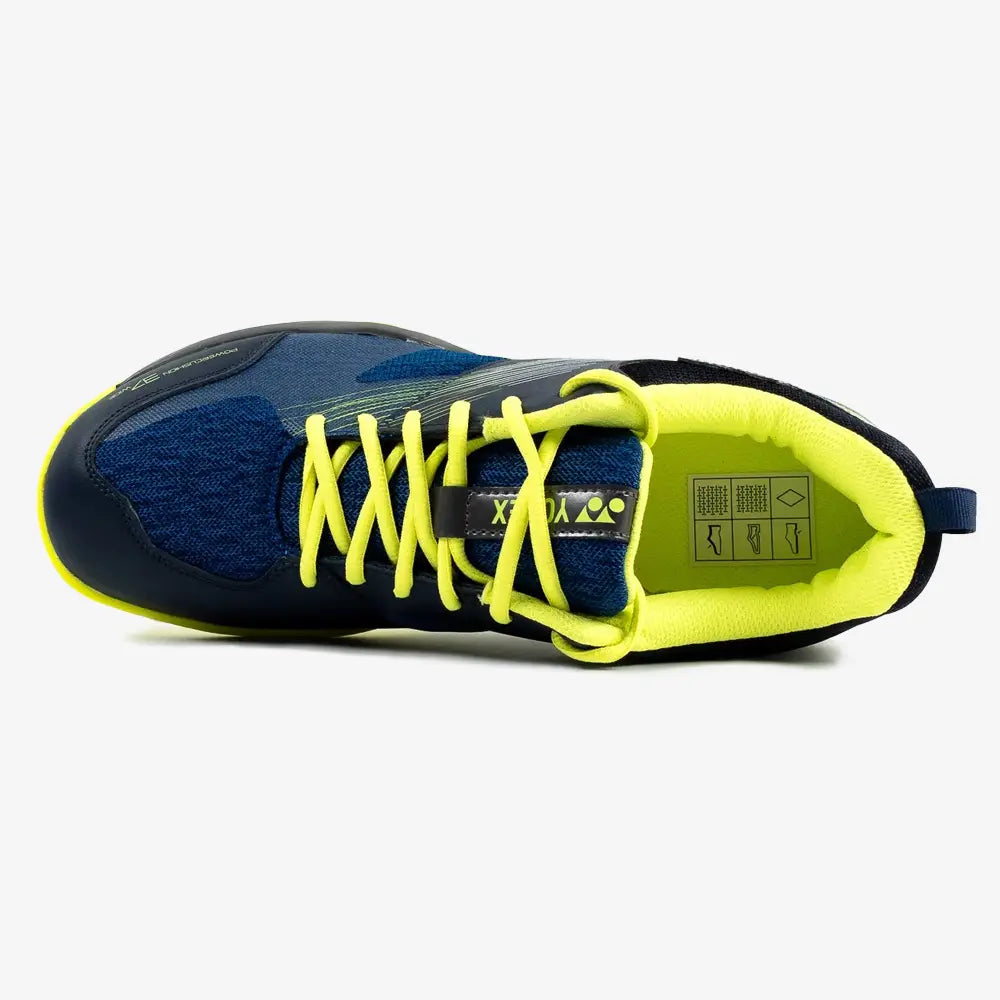 Power Cushion 37 Wide (Navy/Yellow) Top View