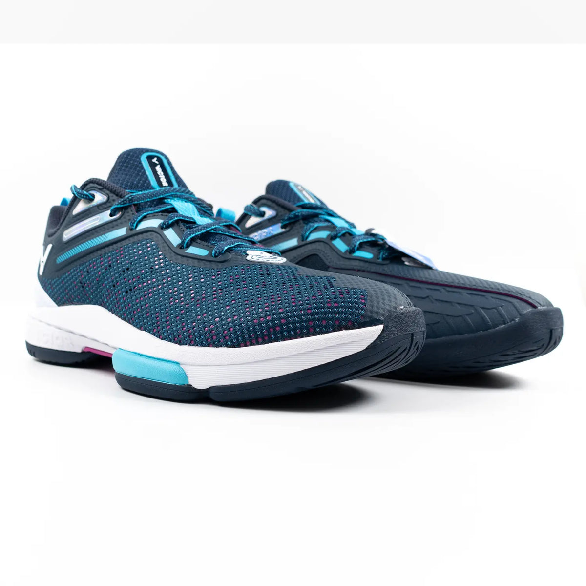 Victor P9600-BJ (Blue Wing Teal/Purple) Wide - JoyBadminton Victor P9600-BJ (Blue Wing Teal/Purple) Wide - JoyBadminton