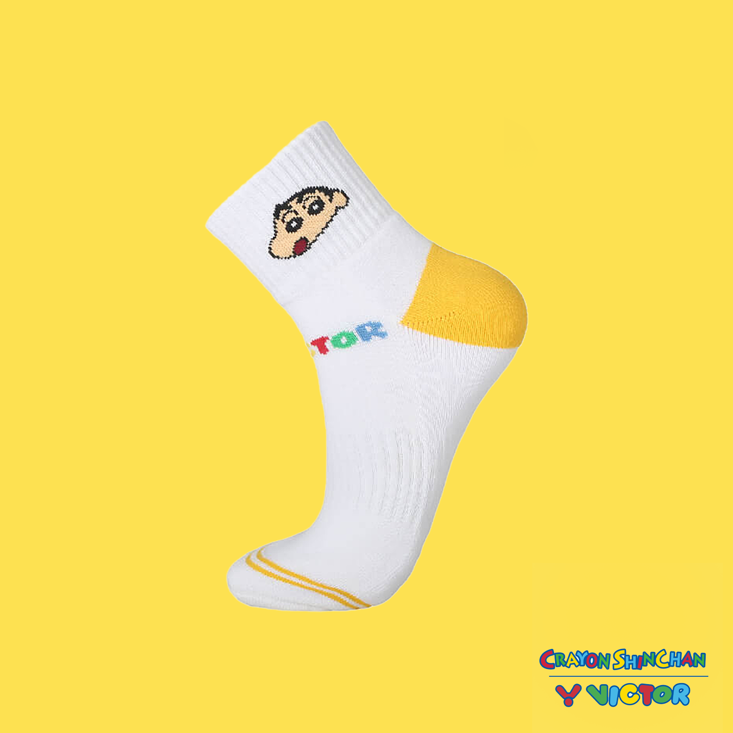 Victor x Crayon Shin Chan  Men's Sports Socks SK-410CS-ME (Blue/Yellow)