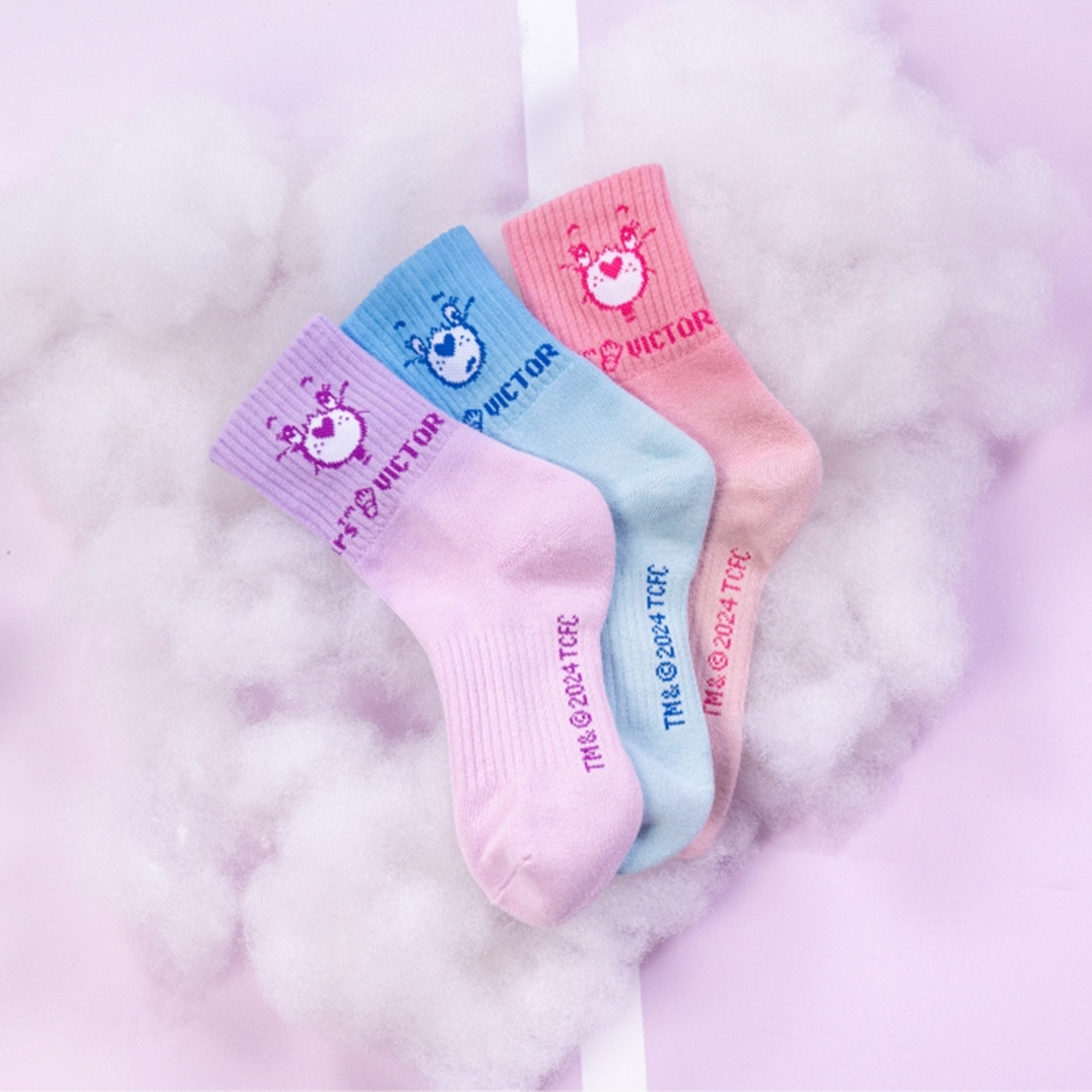 Victor x Care Bears Socks SK4508CBC I (Pink)