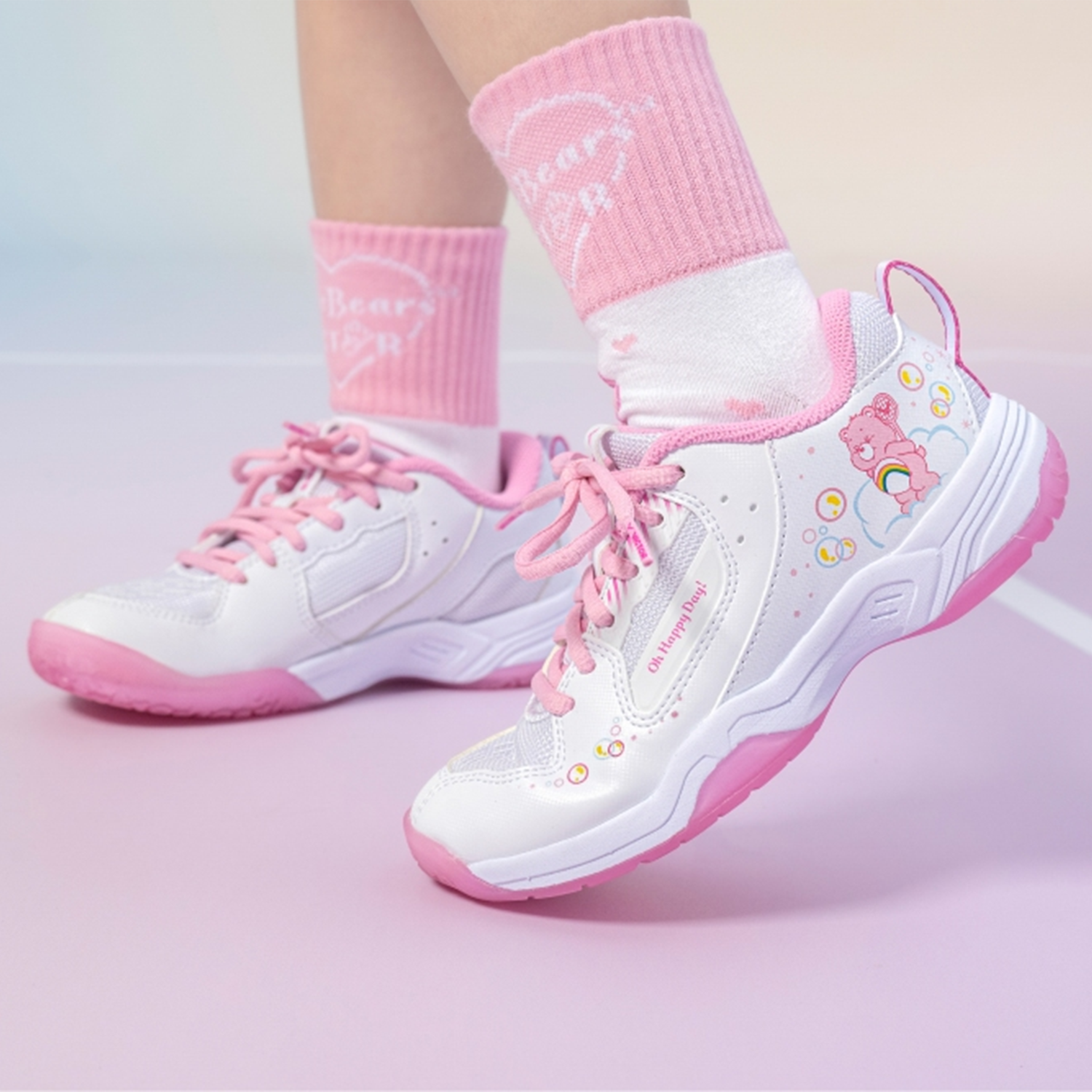 Victor x Care Bears Socks SK4509CBC I (Pink)