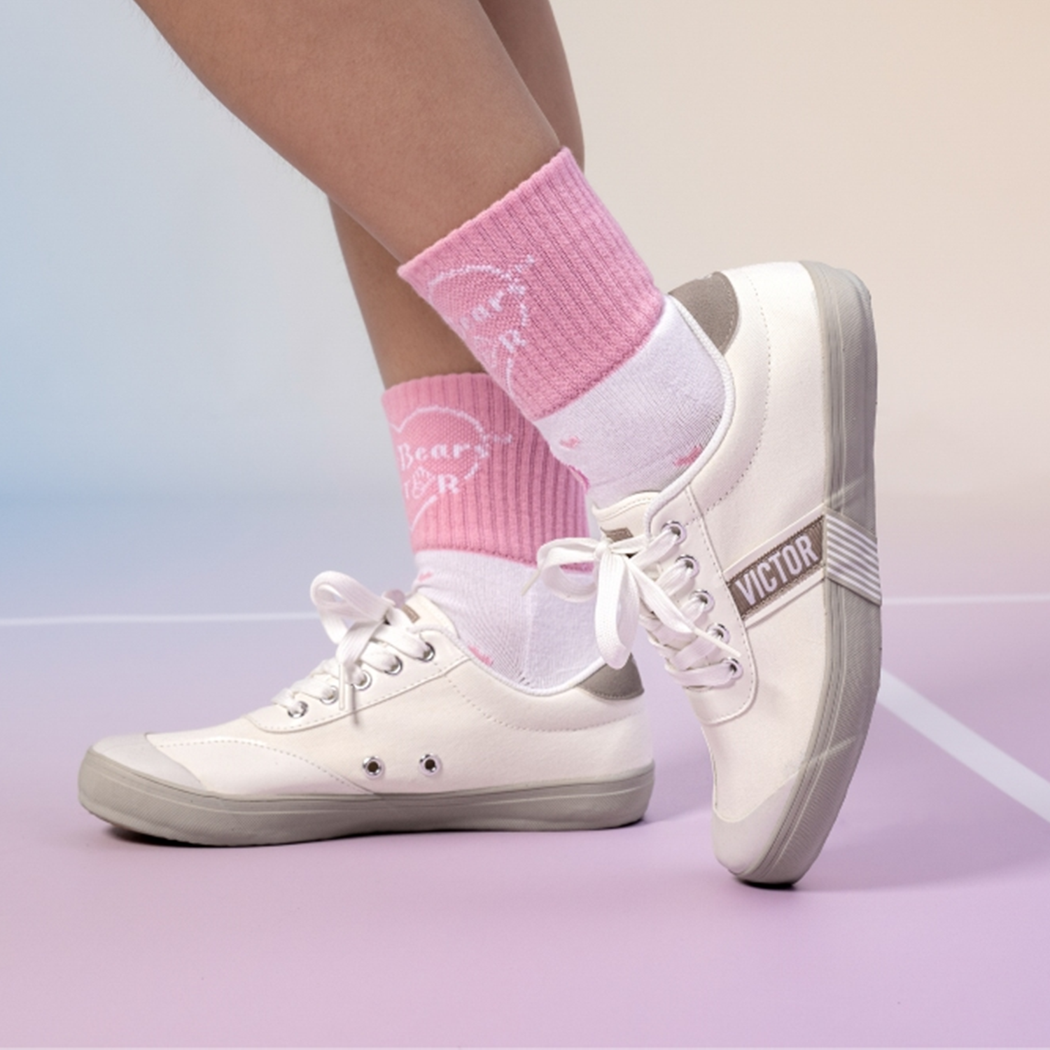 Victor x Care Bears Socks SK4509CBC I (Pink)