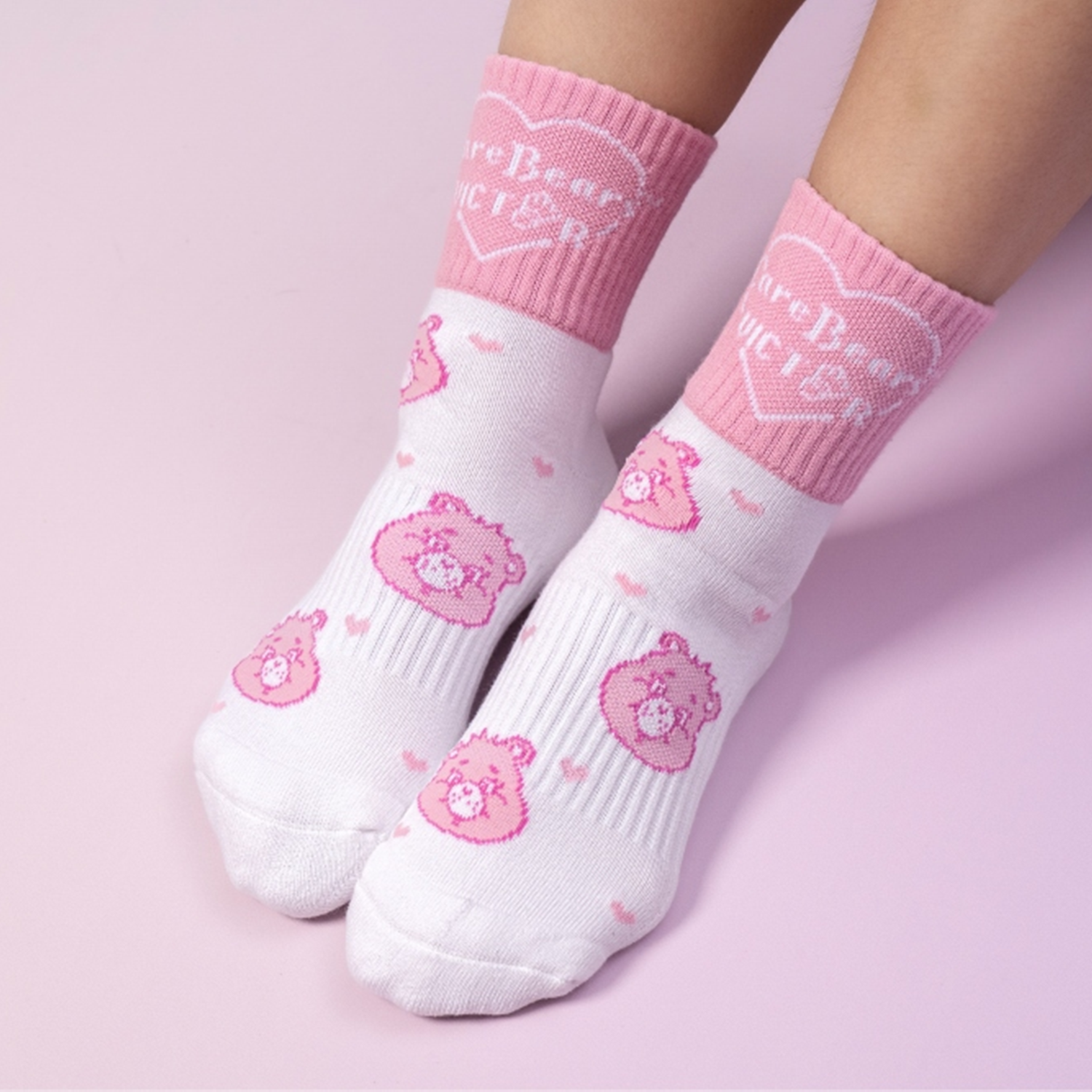 Victor x Care Bears Women's Socks SK4509CBC-I-M (Pink)