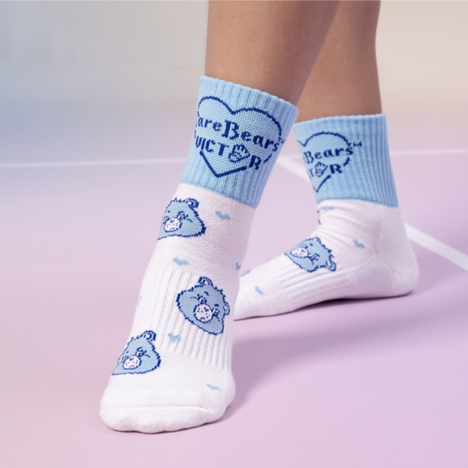 Victor x Care Bears Women's Socks SK4509CBC-M-M (Blue)