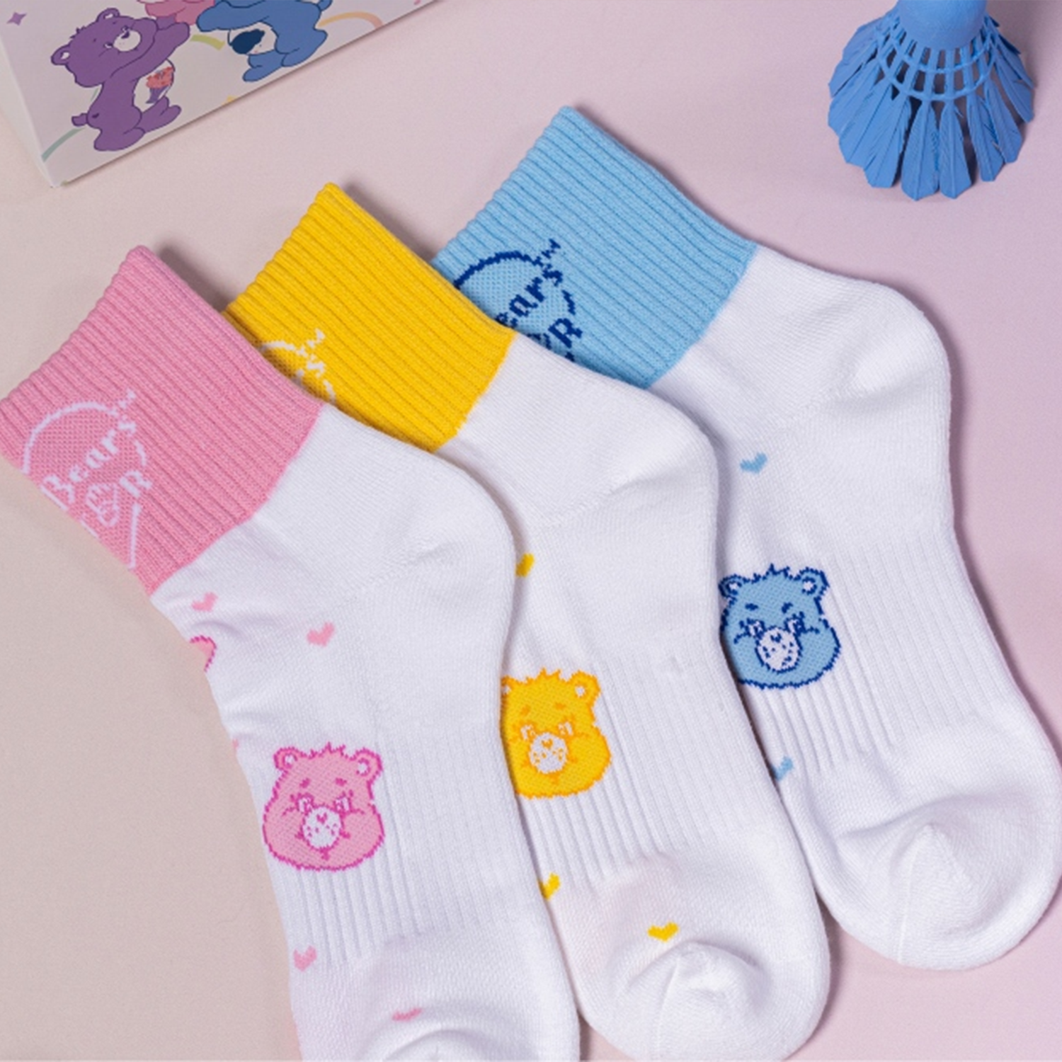 Victor x Care Bears Socks SK4509CBC I (Pink)