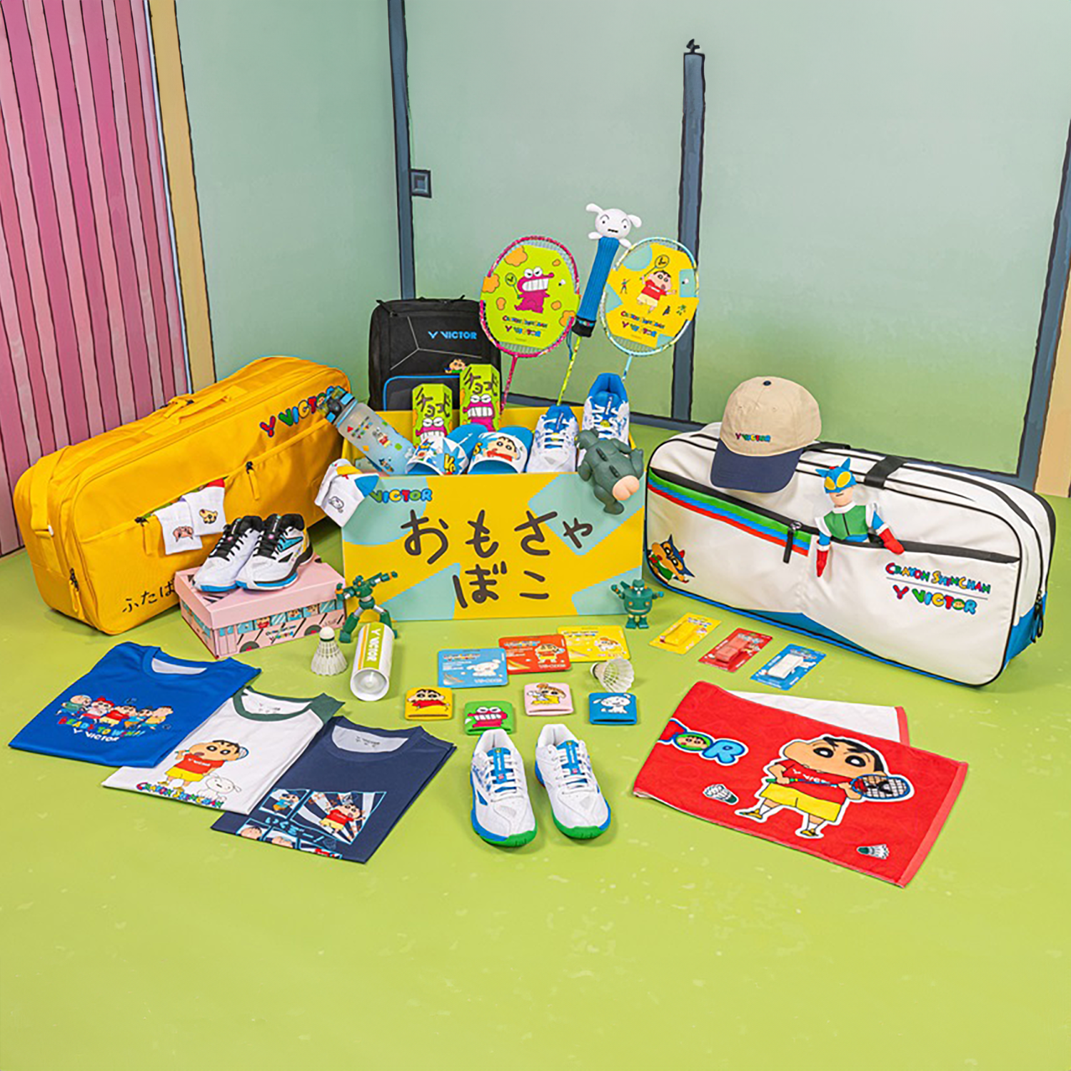 Victor x Crayon Shin Chan Carbon Shuttlecock NCS-CS-CRAYON 