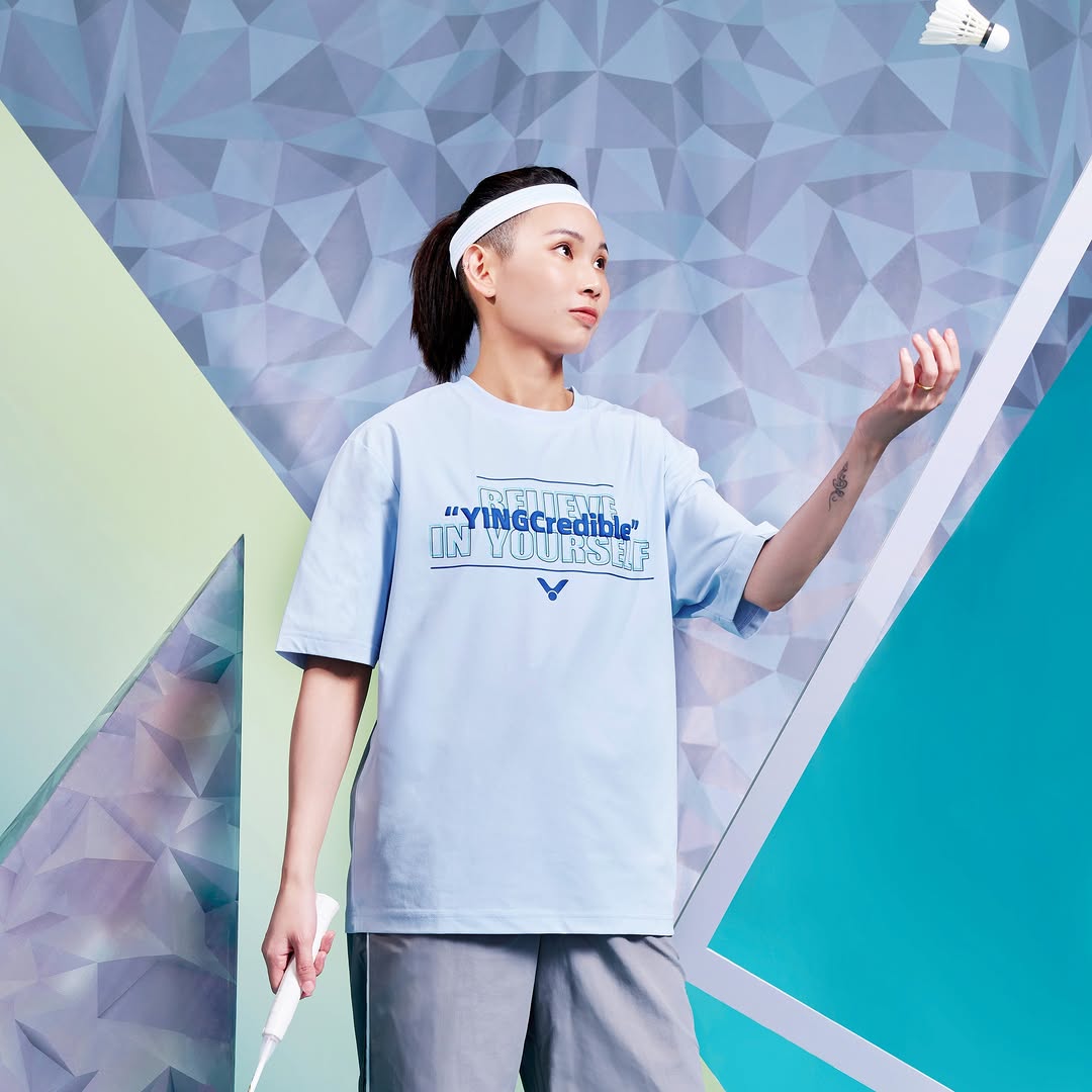 Victor Tai Tzu Ying Unisex T-Shirt T-50003TDTTY-J (Jacaranda)