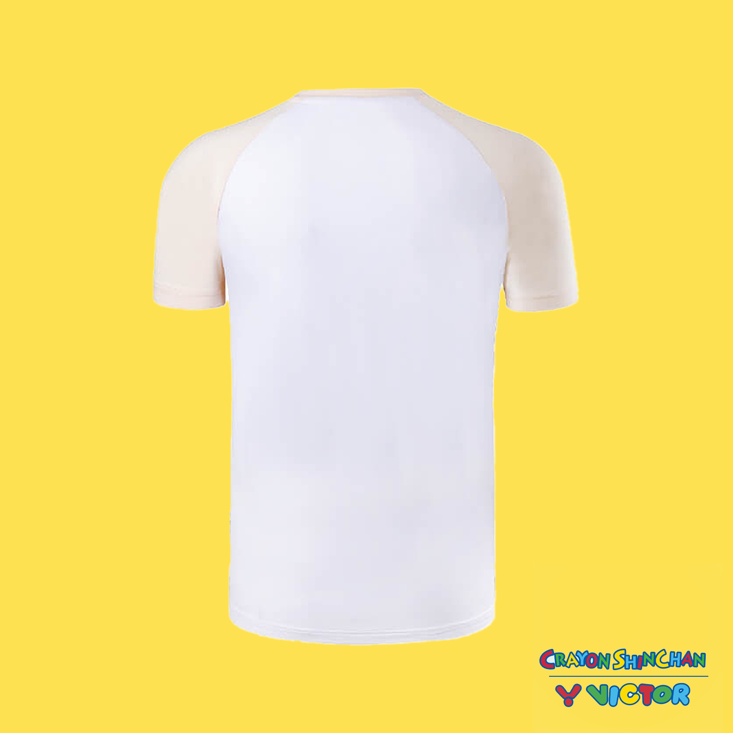 Victor x Crayon Shin Chan Unisex T-Shirt T-401CS-L (White)