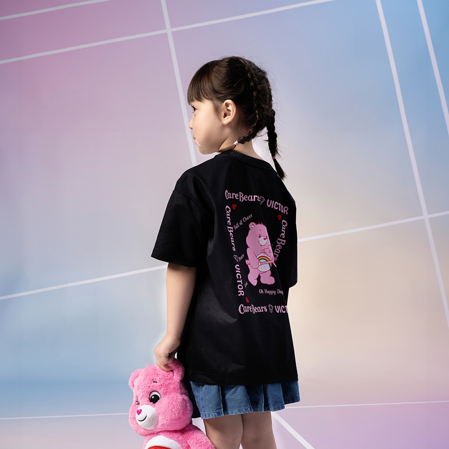 Victor x Care Bears T-Shirt T-4503CBC C (Black)