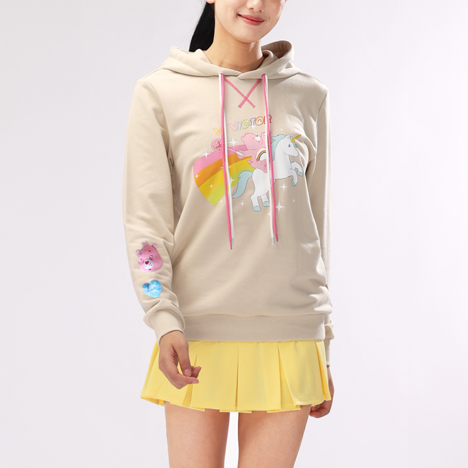 Victor x Care Bears Hoodie T-4505CBC V (Khaki)